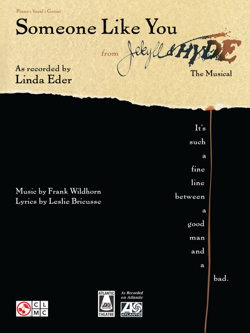 Title details for Someone Like You from Jekyll & Hyde Sheet Music by Leslie Bricusse - Wait list